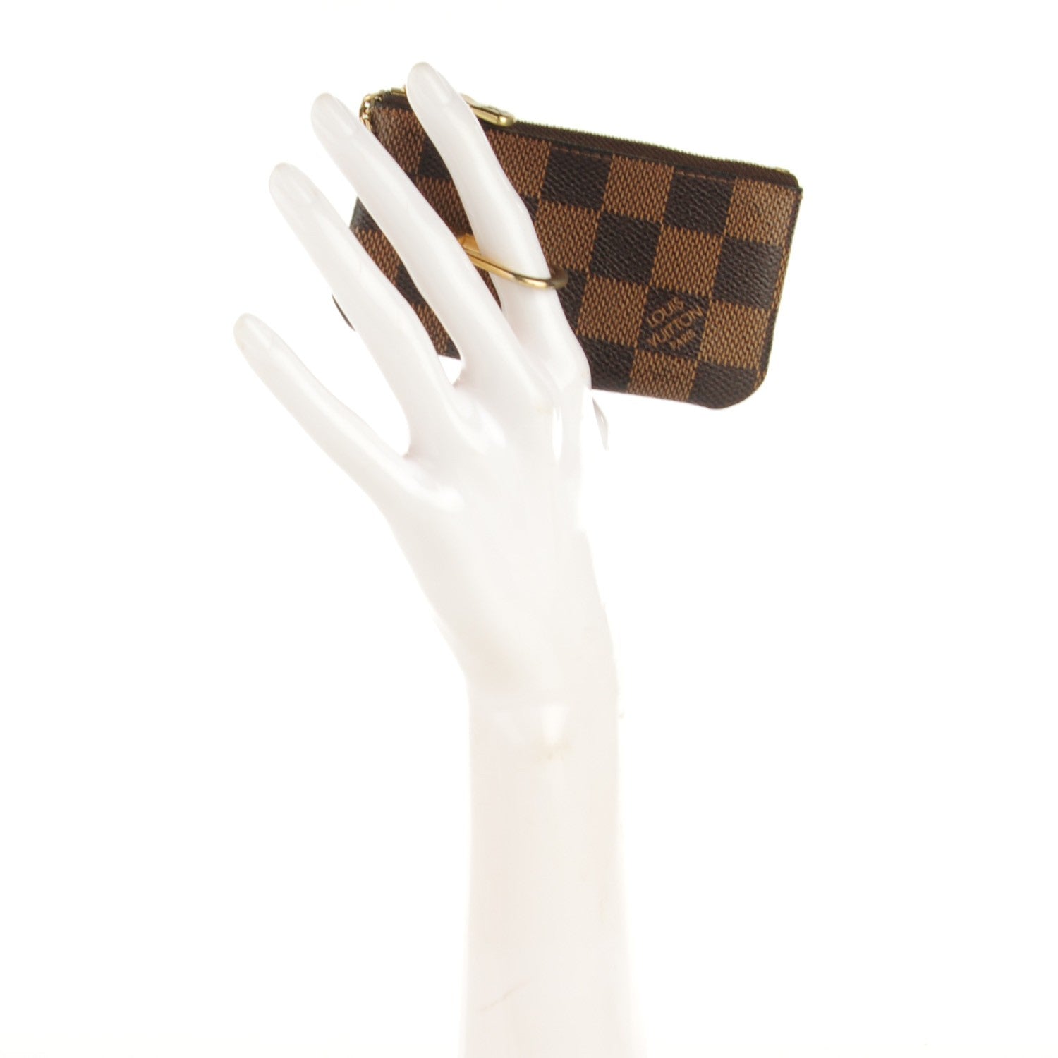 Louis Vuitton Damier Ebene Key Pouch 2 of 7