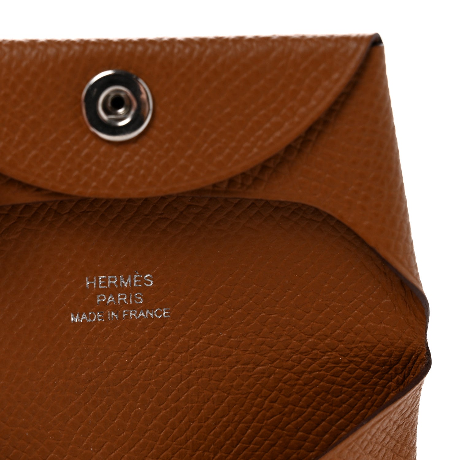 Hermes Epsom Bastia Coin Purse Gold 6 of 9