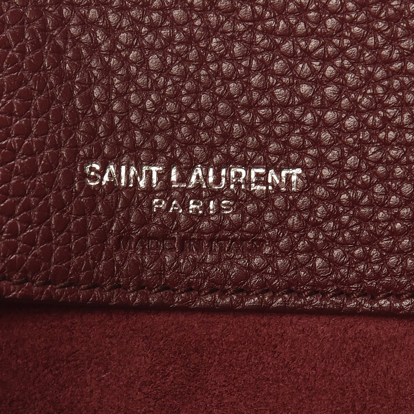 Grained Calfskin Baby Sac De Jour Souple Rouge Legion