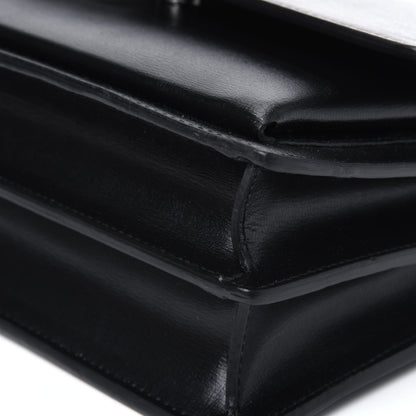 Saint Laurent Calfskin Medium Monogram Sunset Black 10 of 14