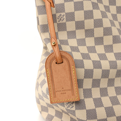 Louis Vuitton Damier Azur Graceful MM Rose Ballerine 14 of 14