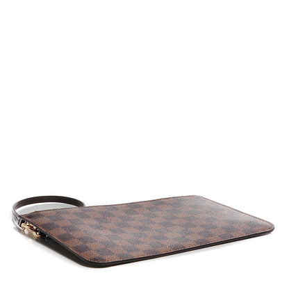 Louis Vuitton Damier Ebene Neverfull MM GM Pochette 4 of 7