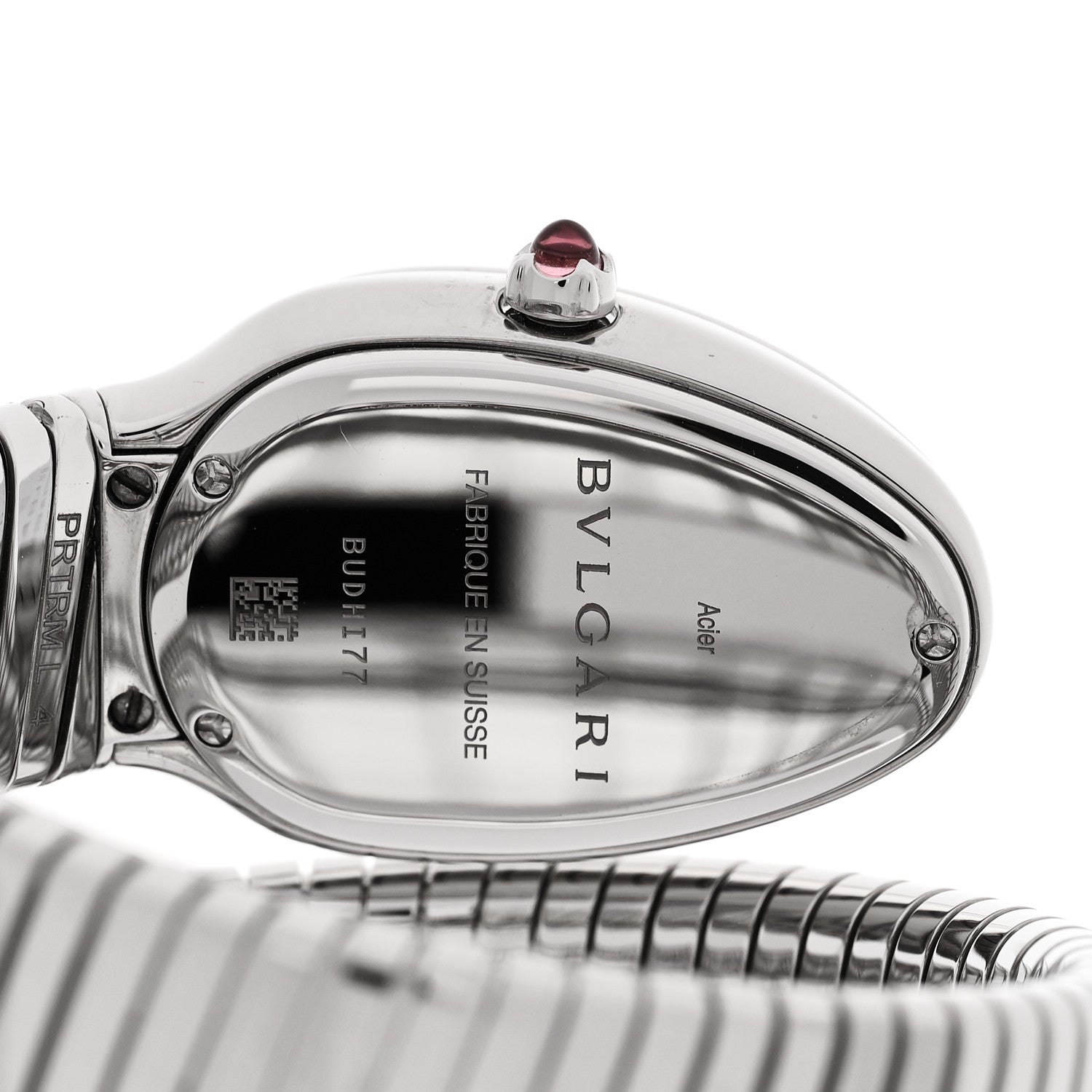 Bulgari Stainless Steel 35mm Serpenti Tubogas Double Spiral Quartz Watch 4 of 4