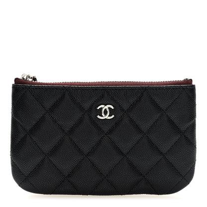 Chanel Caviar Quilted Small Cosmetic Case Black 1 of 7