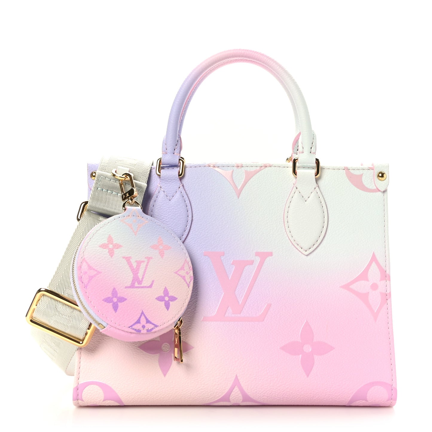 Monogram Giant Spring In The City Onthego PM Sunrise Pastel