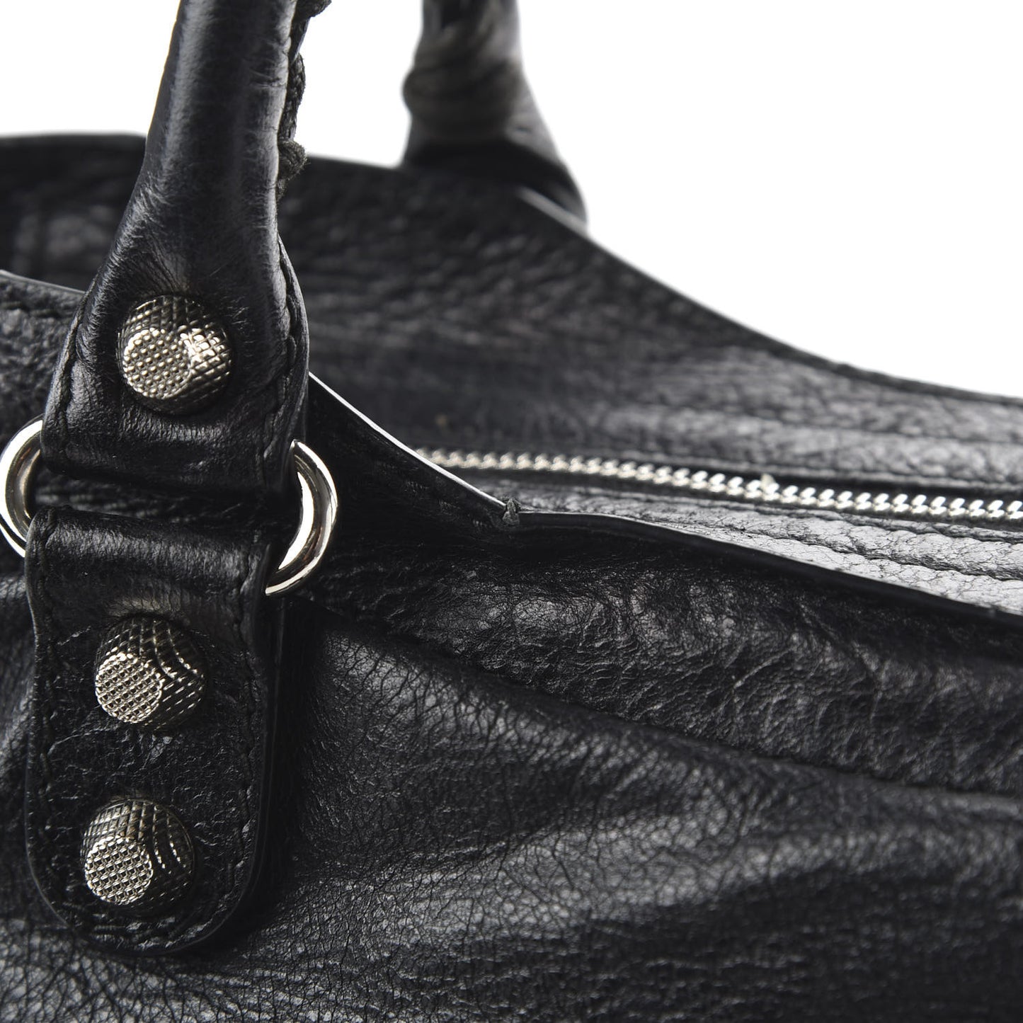 Agneau Giant 12 Silver Hardware City Black