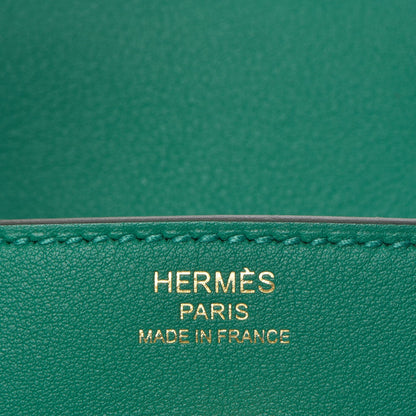 Hermes Swift Birkin 25 Vert Vertigo 21 of 32
