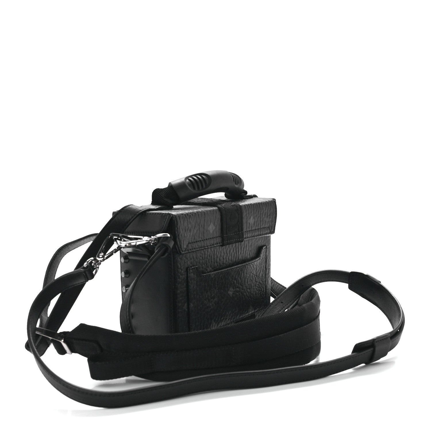 MCM Visetos Jemison Crossbody Black 2 of 10