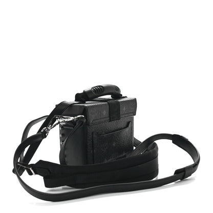MCM Visetos Jemison Crossbody Black 2 of 10