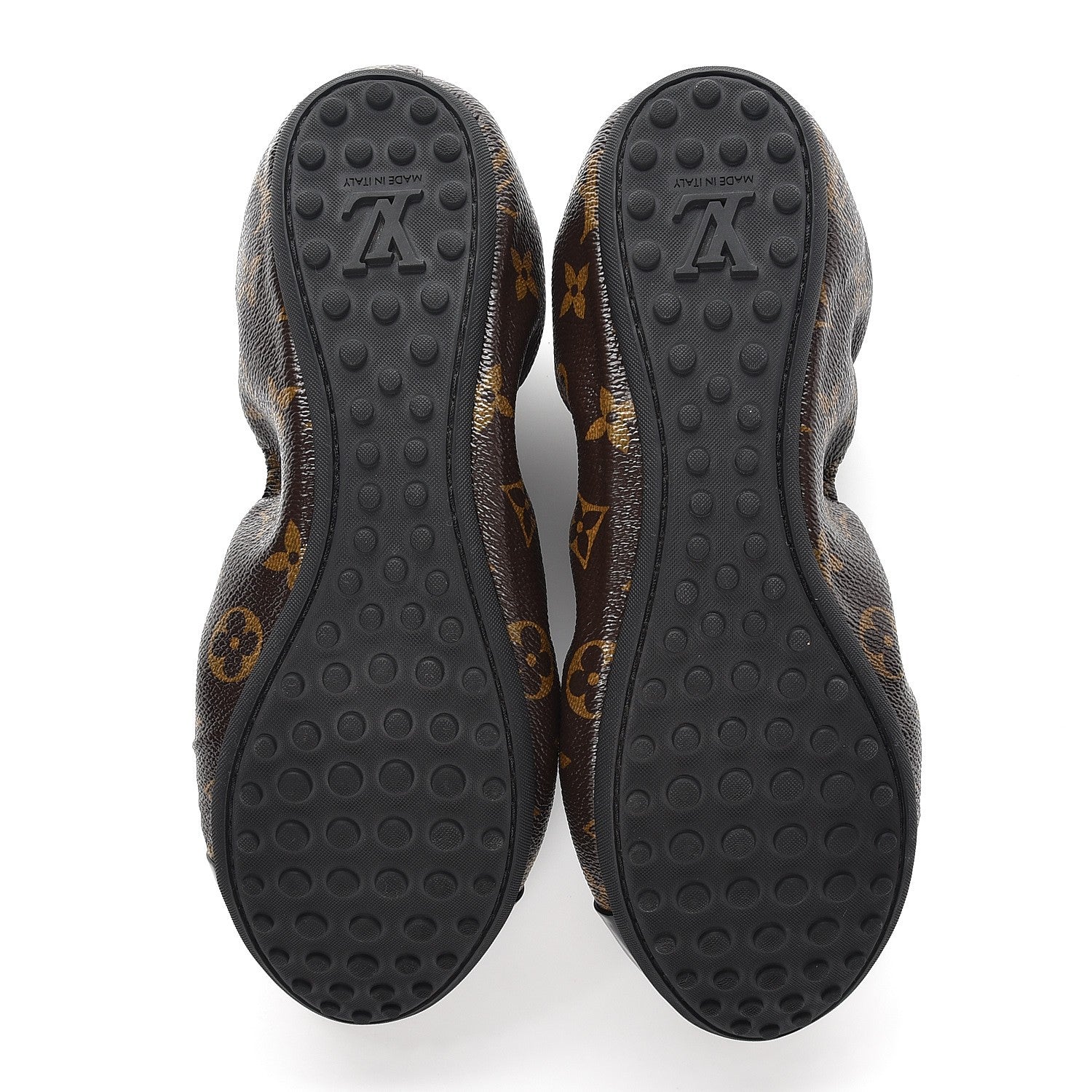Louis Vuitton Monogram Flirty Ballerina Flats 42 Black 8 of 8
