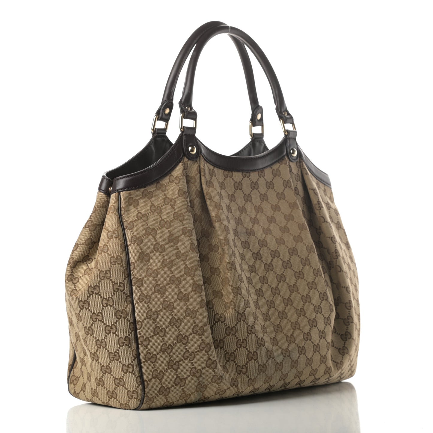 Monogram Large Sukey Tote Dark Brown