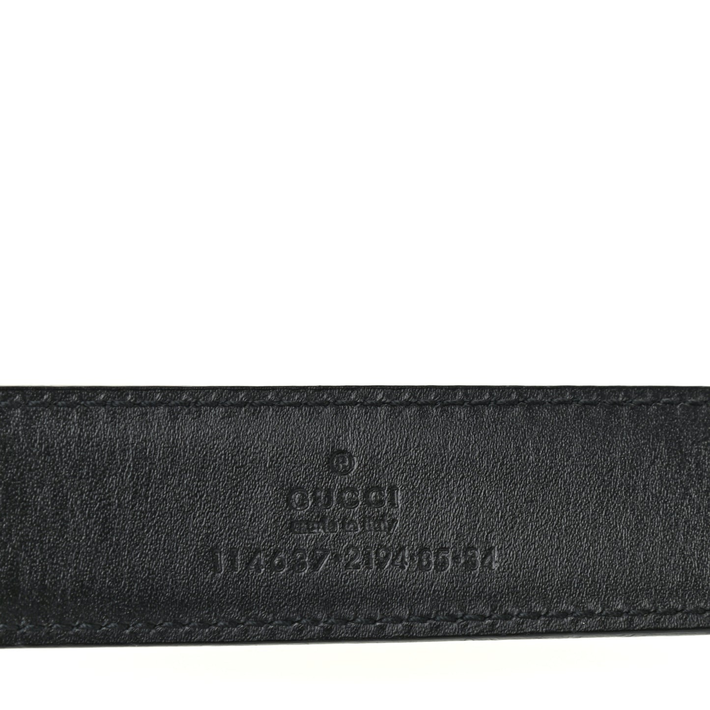 Calfskin Bamboo G Belt 70 28 Black