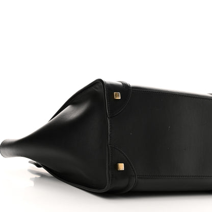 Celine Smooth Calfskin Mini Luggage Black 8 of 9