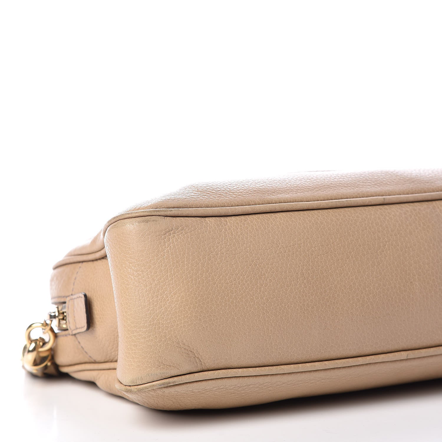 Gucci Pebbled Calfskin Small Soho Bowler Camelia 5 of 20