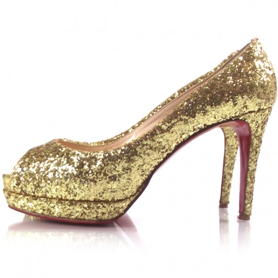 Glitter Altadama 100 Pumps 38.5 Gold