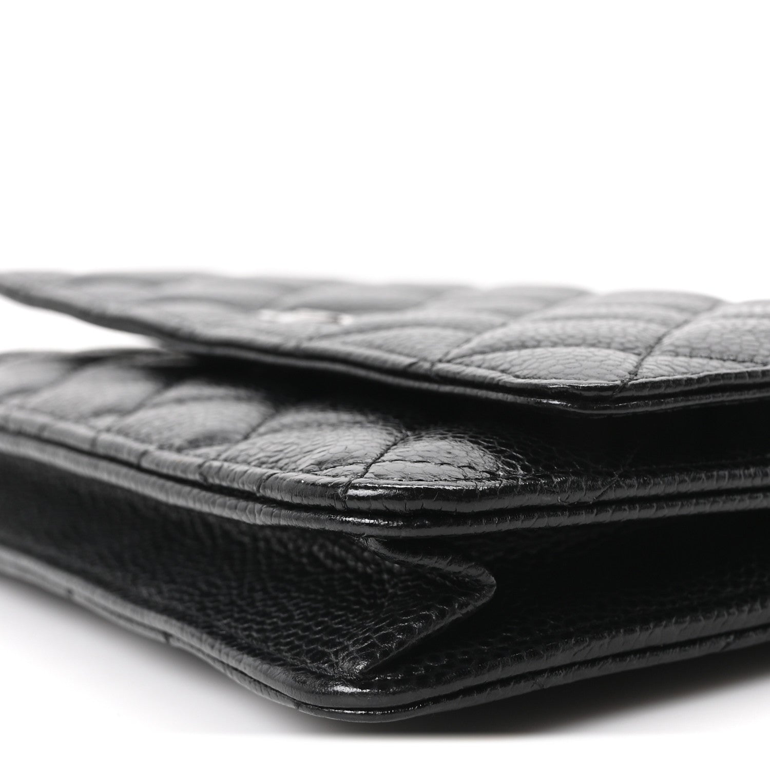 Chanel Caviar Quilted Wallet on Chain WOC Black 10 of 10