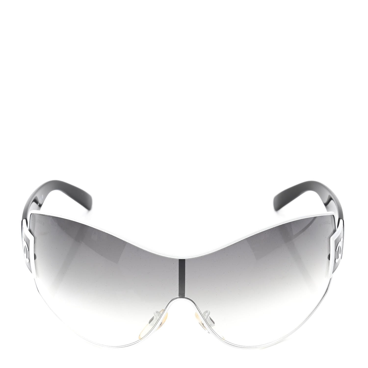 Chanel CC Sunglasses 4114 Black White 2 of 5