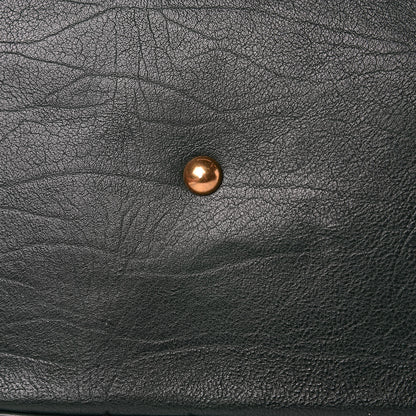 Saint Laurent Calfskin Oversized Muse Green 10 of 10