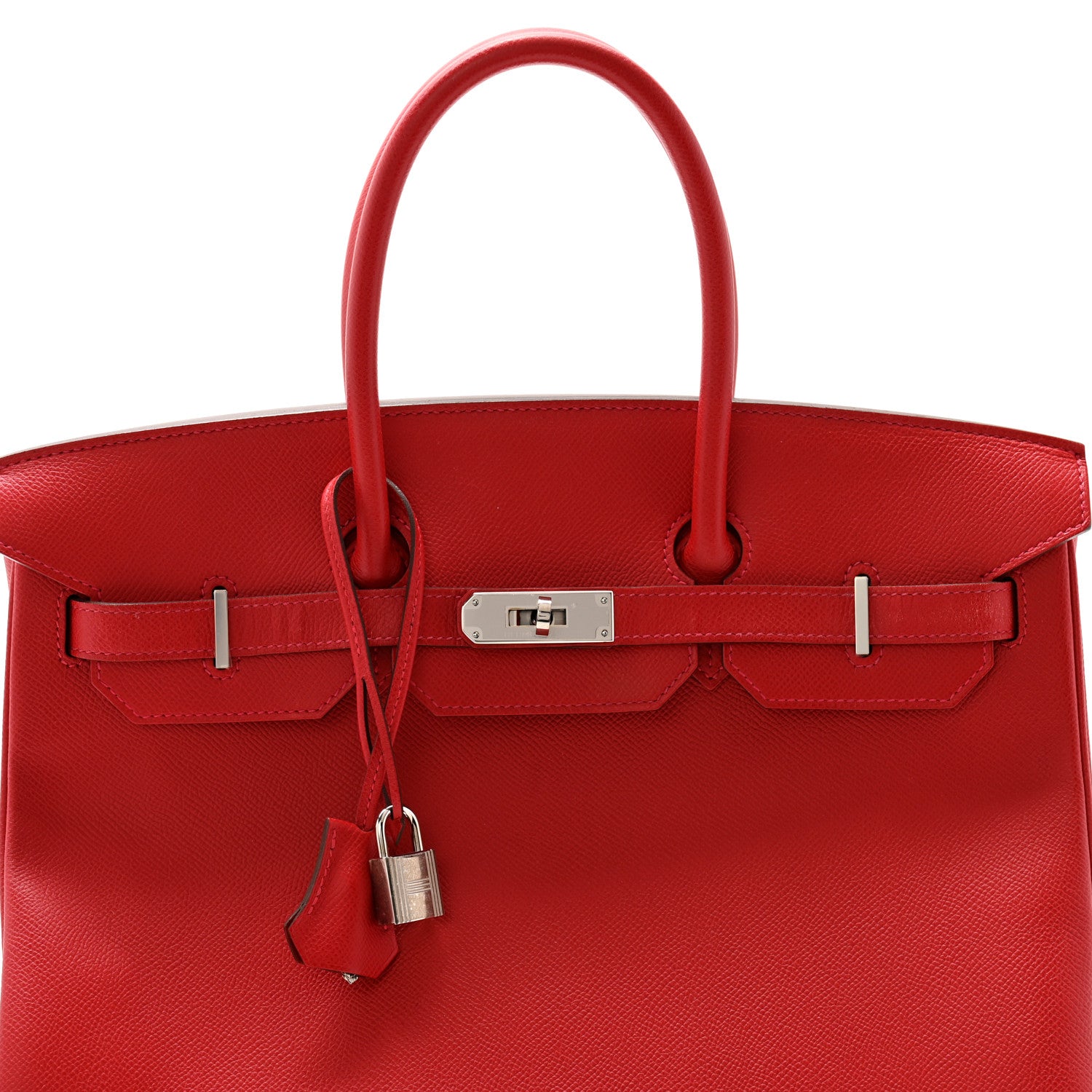 Hermes Epsom Birkin 35 Rouge Casaque 7 of 11