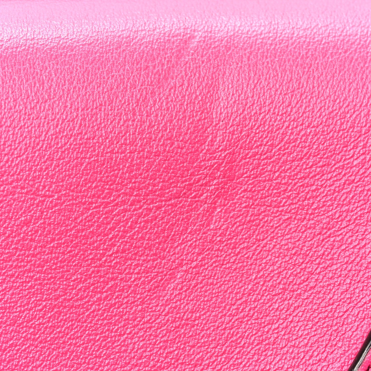 Calfskin Small Nile Bracelet Minaudiere Bag Fuchsia Rose