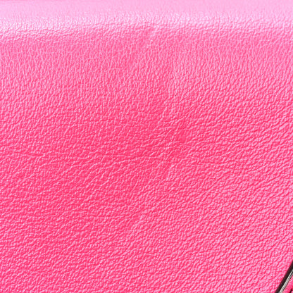 Chloe Calfskin Small Nile Bracelet Minaudiere Bag Fuchsia Rose 9 of 9