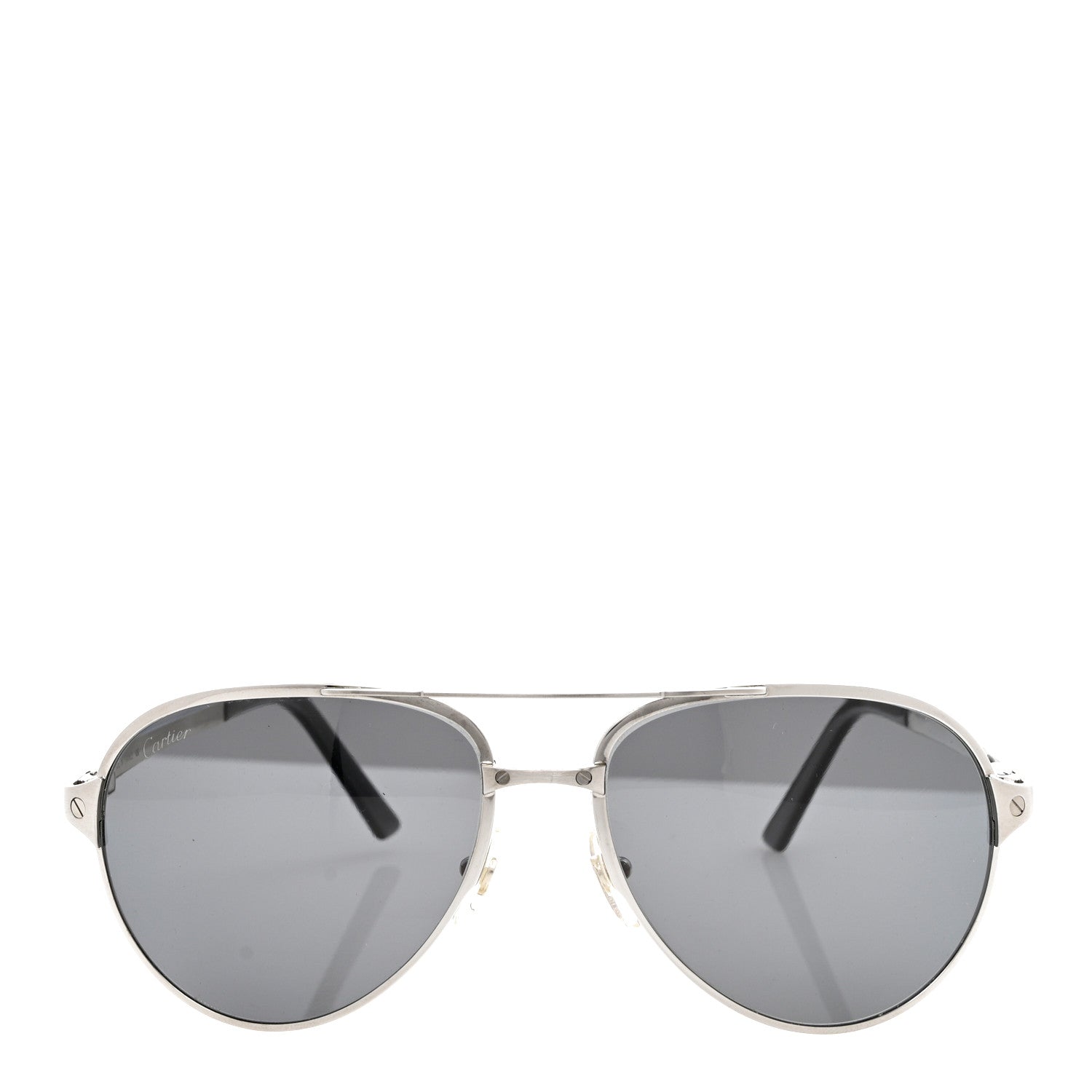 Cartier Santos de Cartier Sunglasses CT0034S Black 2 of 8