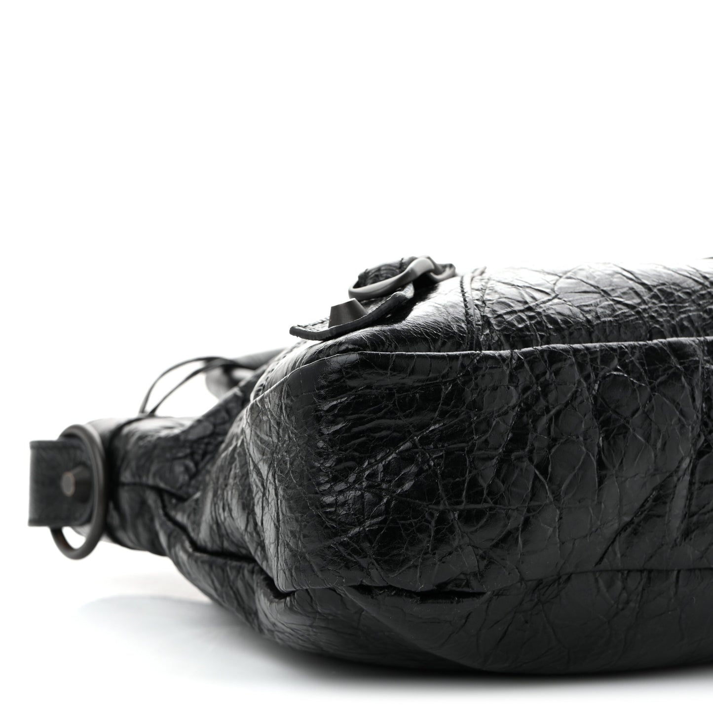 Agneau Arena Classic Hardware Le City First Bag Black