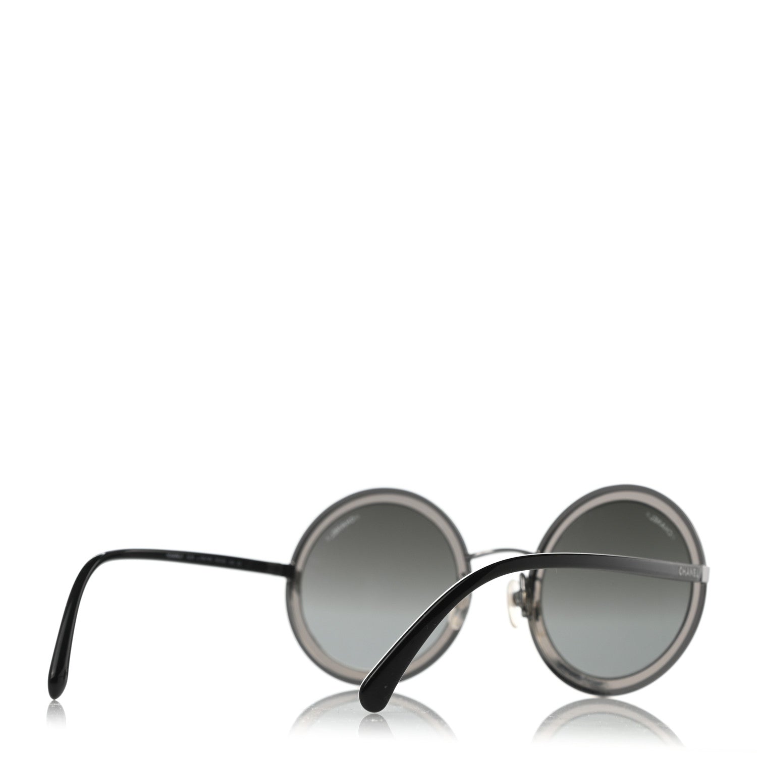 Chanel Round Sunglasses 4226 Black 4 of 8