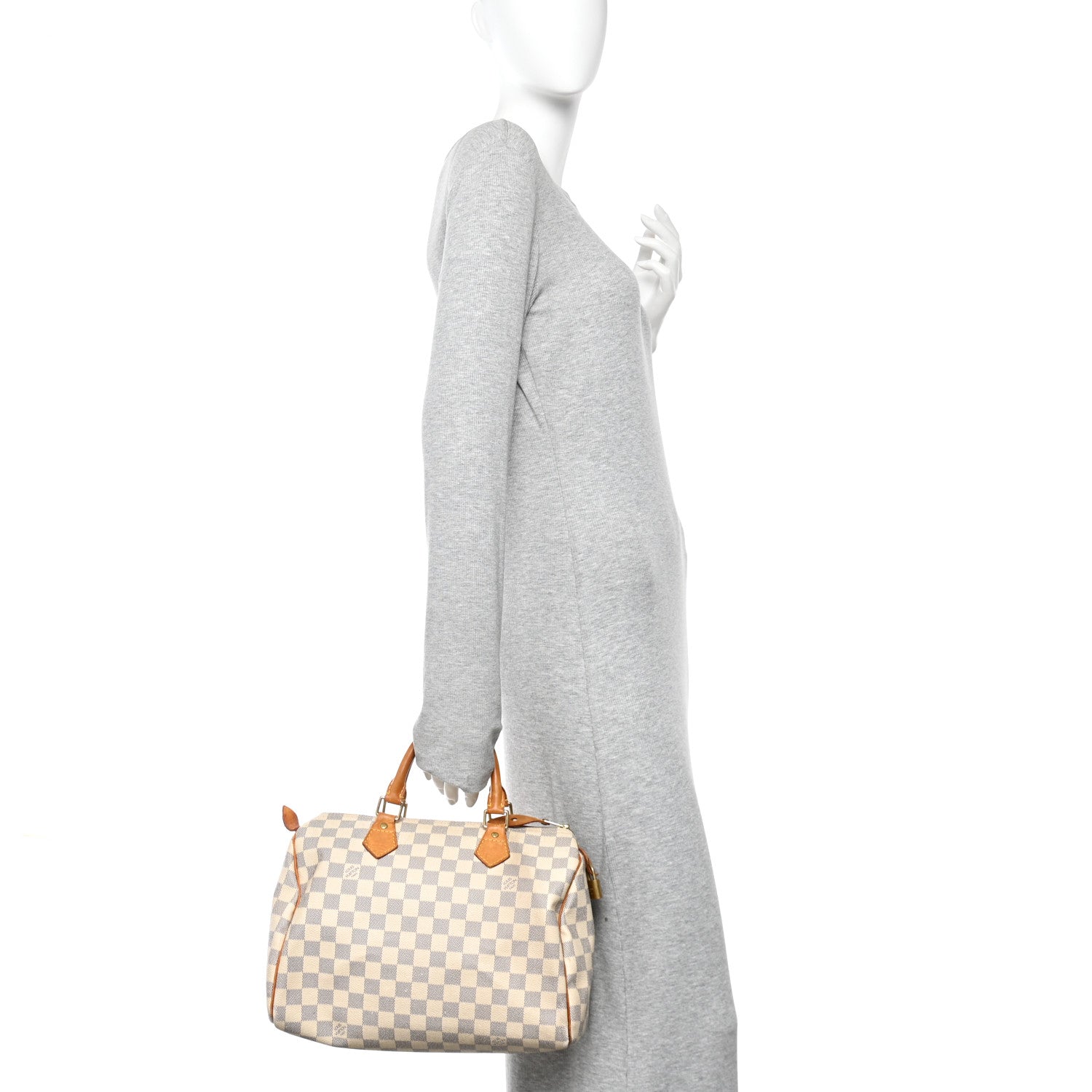 Louis Vuitton Damier Azur Speedy 30 2 of 10