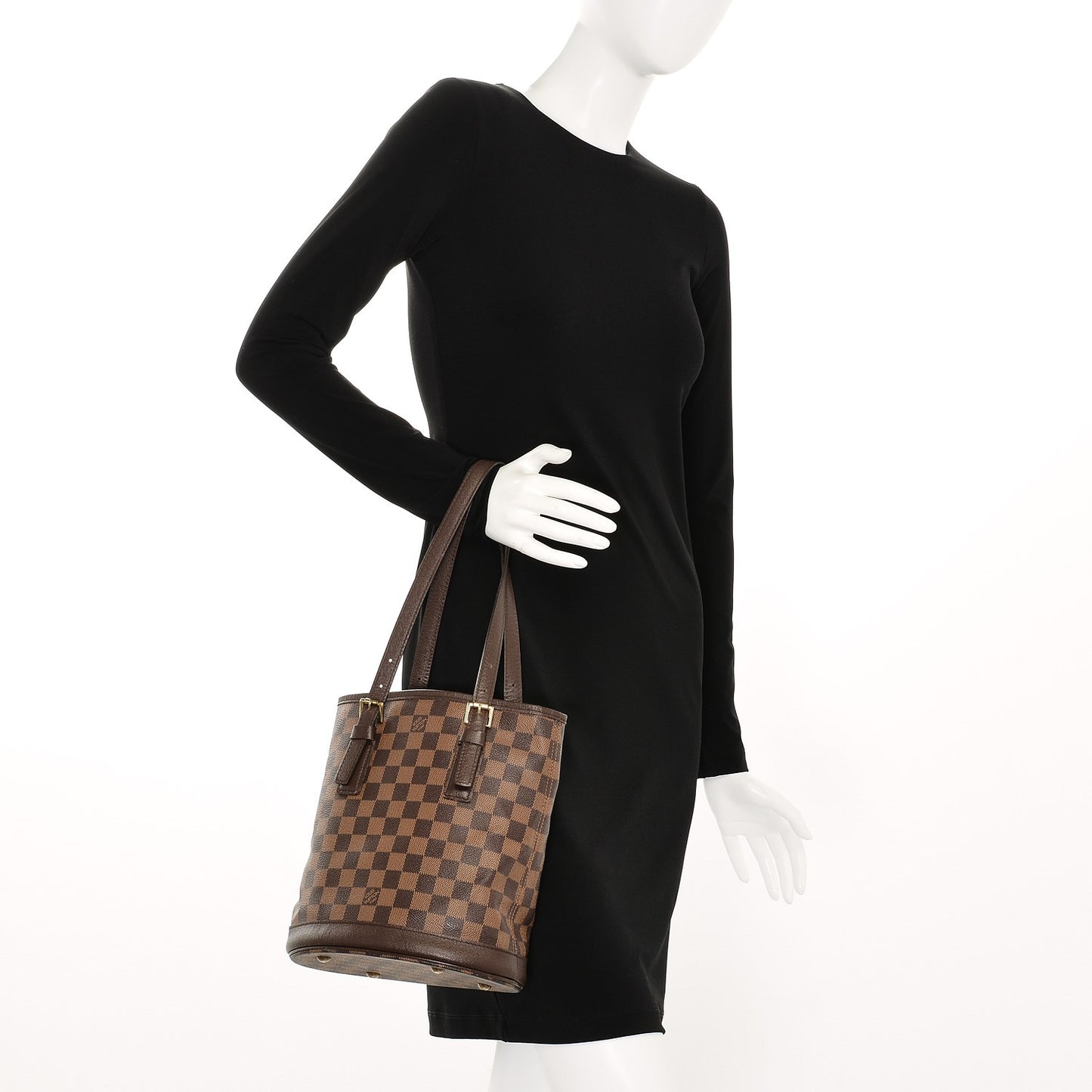 Damier Ebene Marais Bucket 23