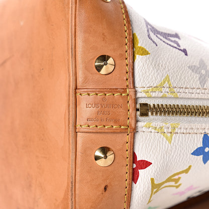Louis Vuitton Monogram Multicolor Alma White 6 of 19