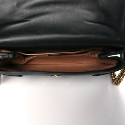 Gucci Nappa Pearl Studded Mini Queen Margaret Broadway Shoulder Bag Black 5 of 14