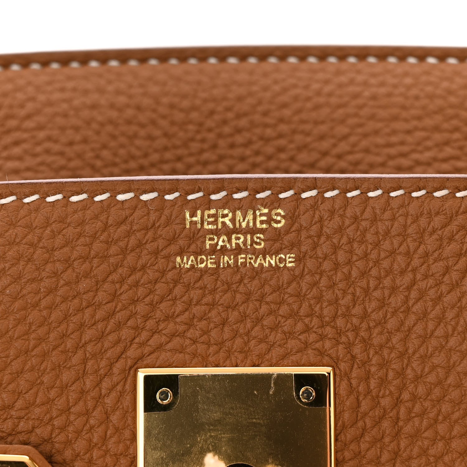 Hermes Togo Birkin 30 Gold 6 of 11
