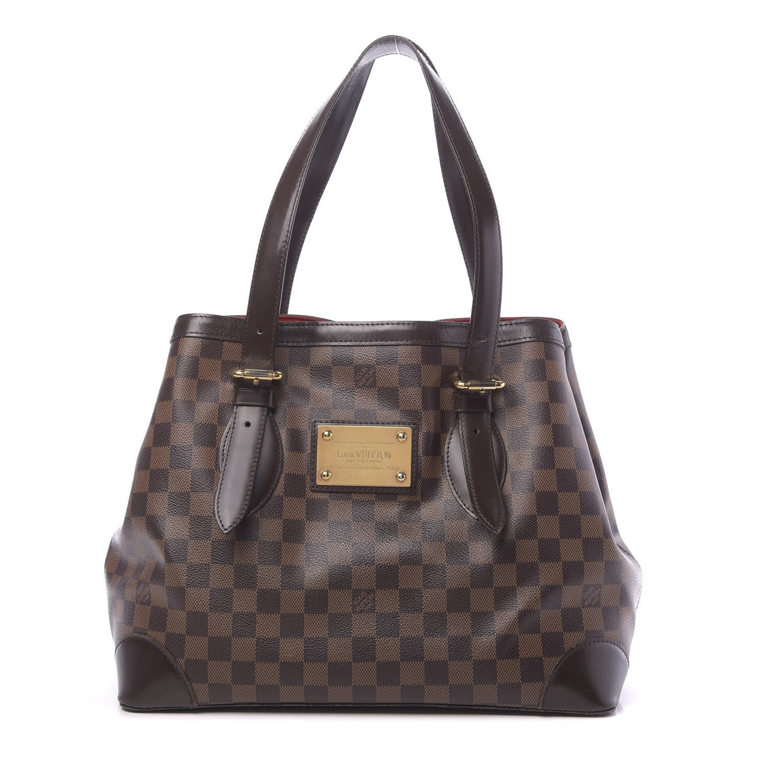 Louis Vuitton Damier Ebene Hampstead MM 1 of 11