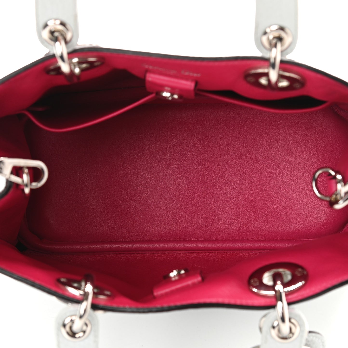 Bullcalf Mini Diorissimo Tote White
