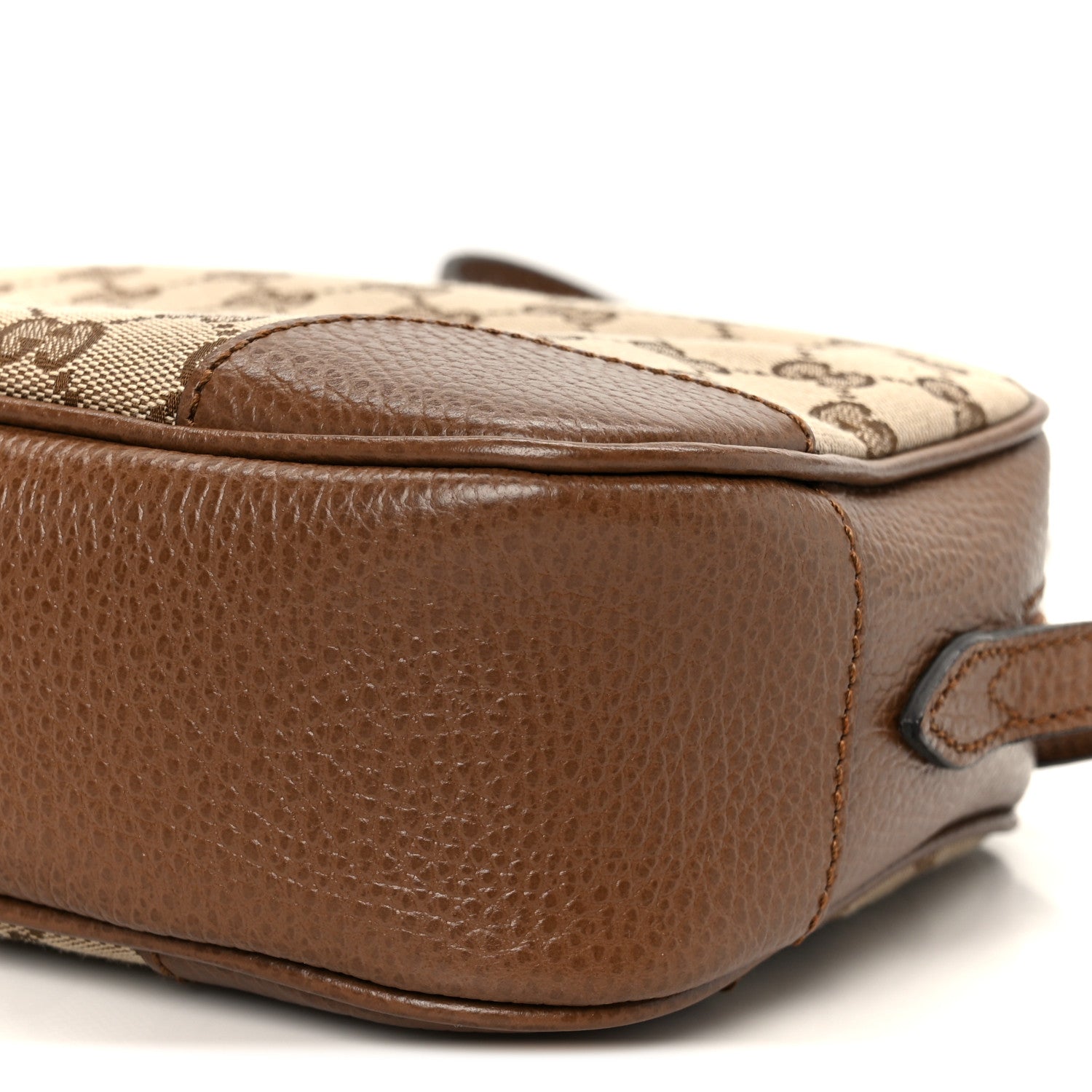 Gucci Monogram Mini Bree Messenger Bag Beige Tabacco 11 of 11