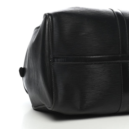 Louis Vuitton Epi Keepall 50 Black 6 of 9