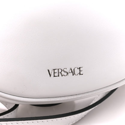 Versace Calfskin La Medusa Archive Hobo White 8 of 11