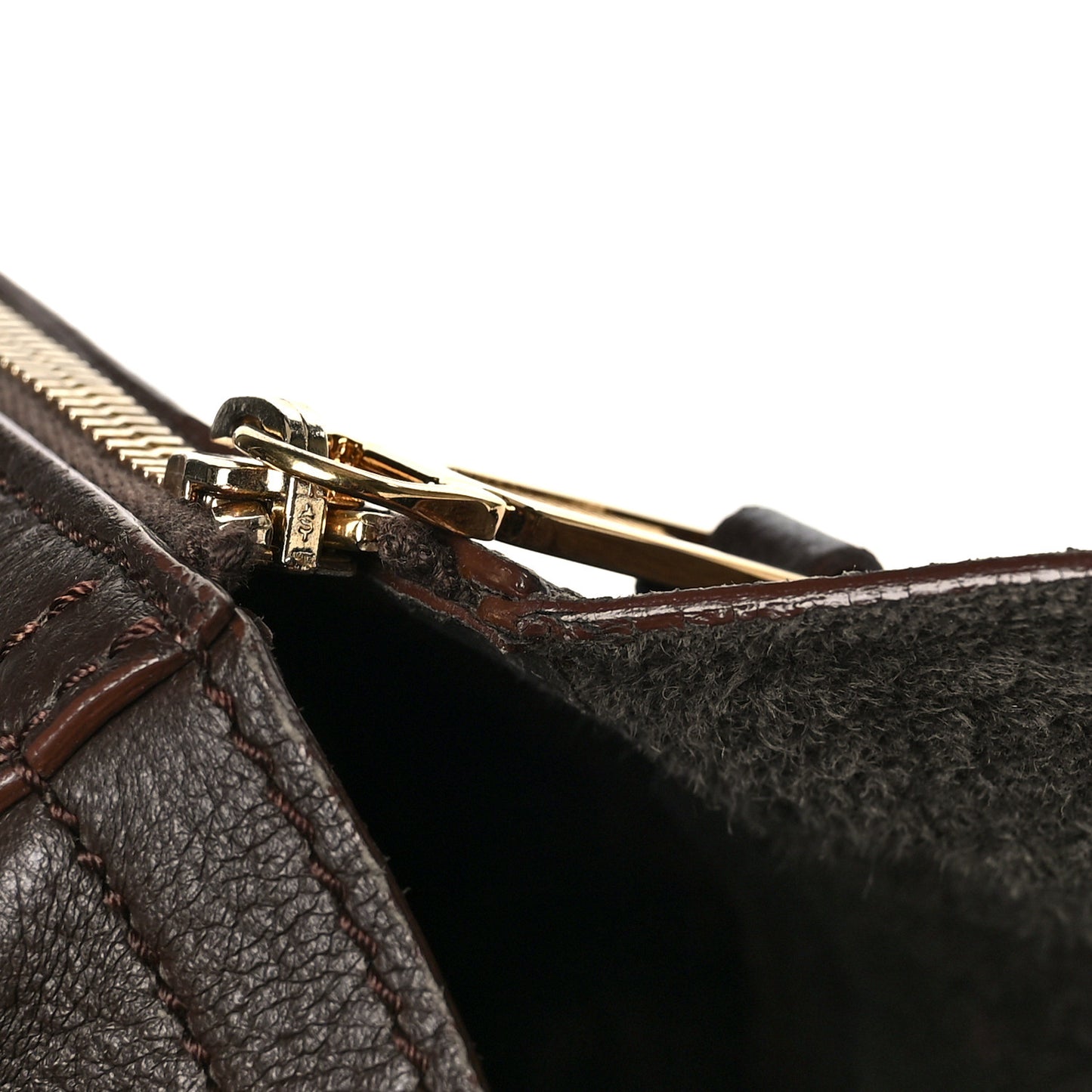 Calfskin XL Downtown Tote Brown