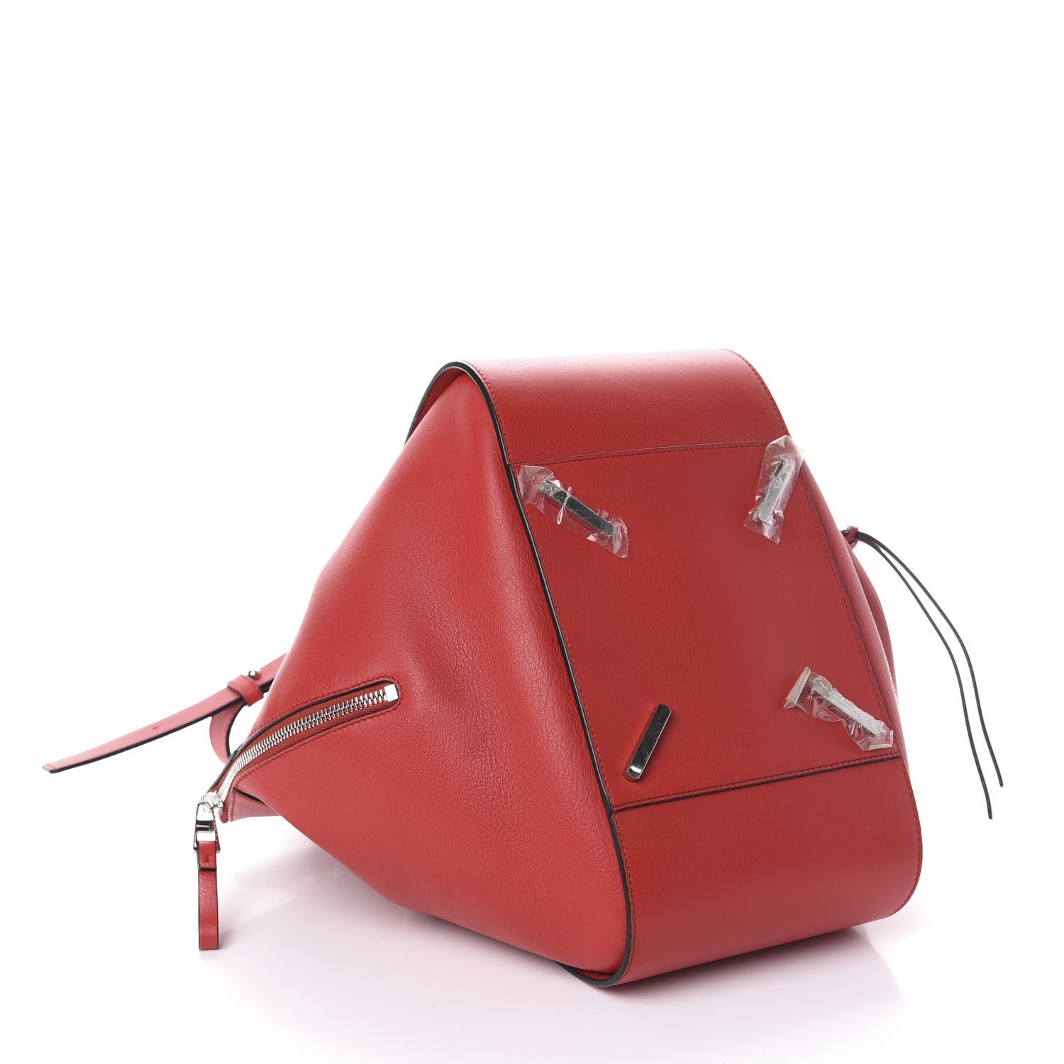 Loewe Calfskin Medium Hammock Shoulder Bag Scarlet Red 4 of 9