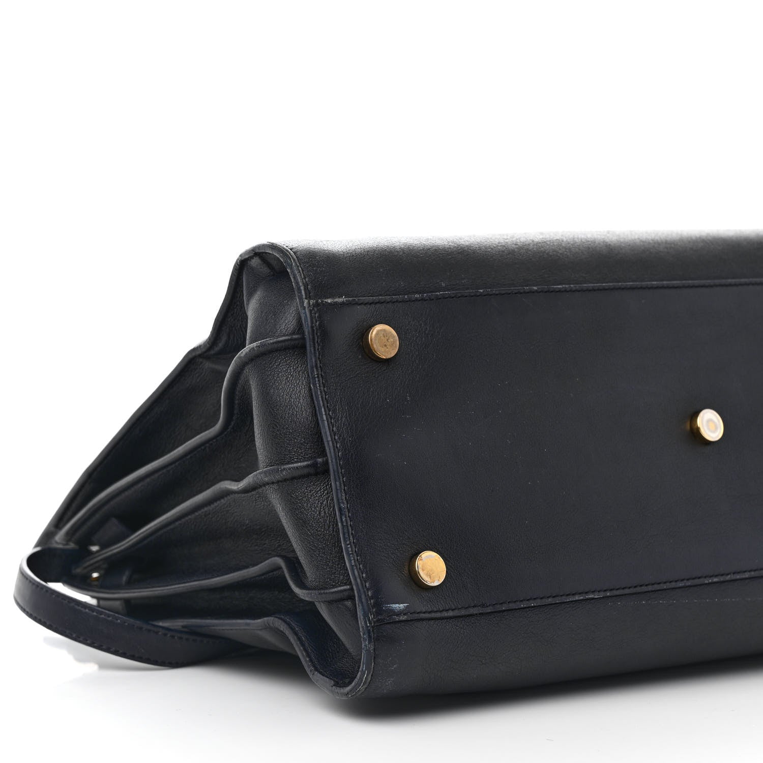 Saint Laurent Calfskin Small Sac De Jour Navy 9 of 26