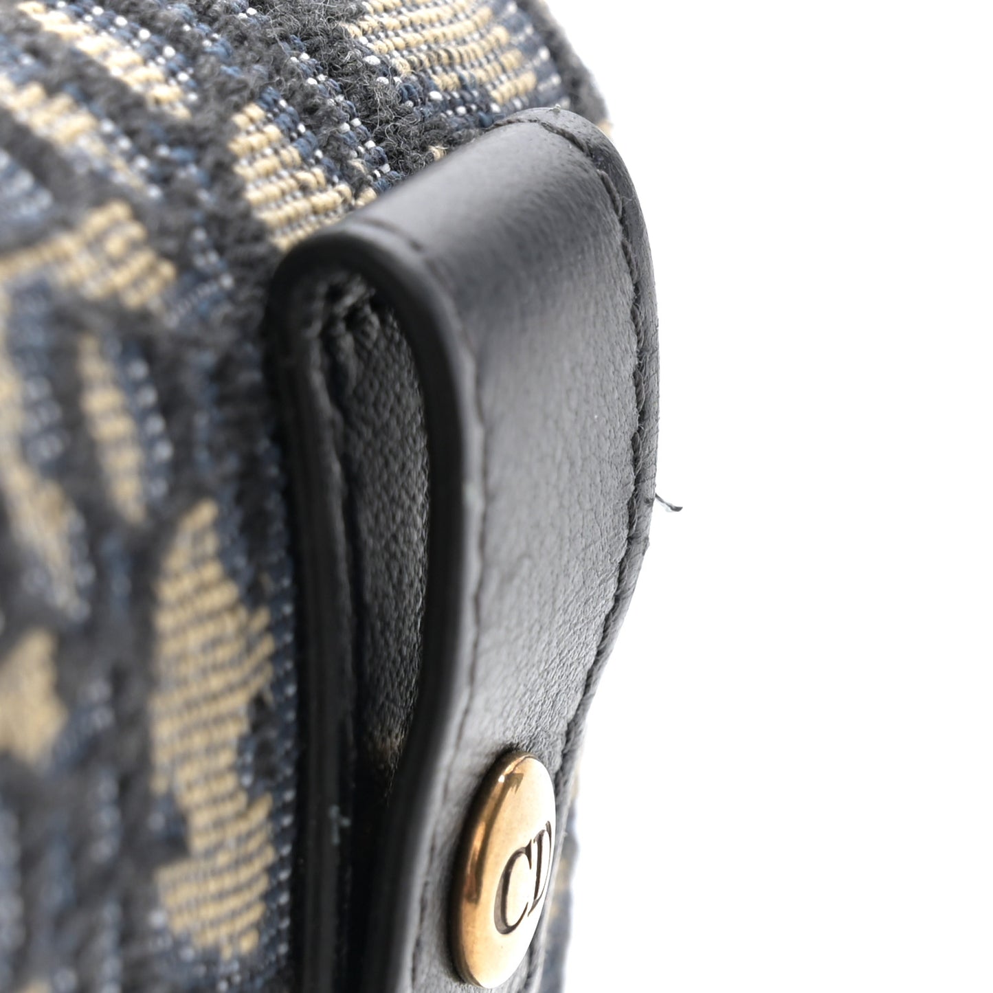 Oblique Saddle Belt Bag Blue