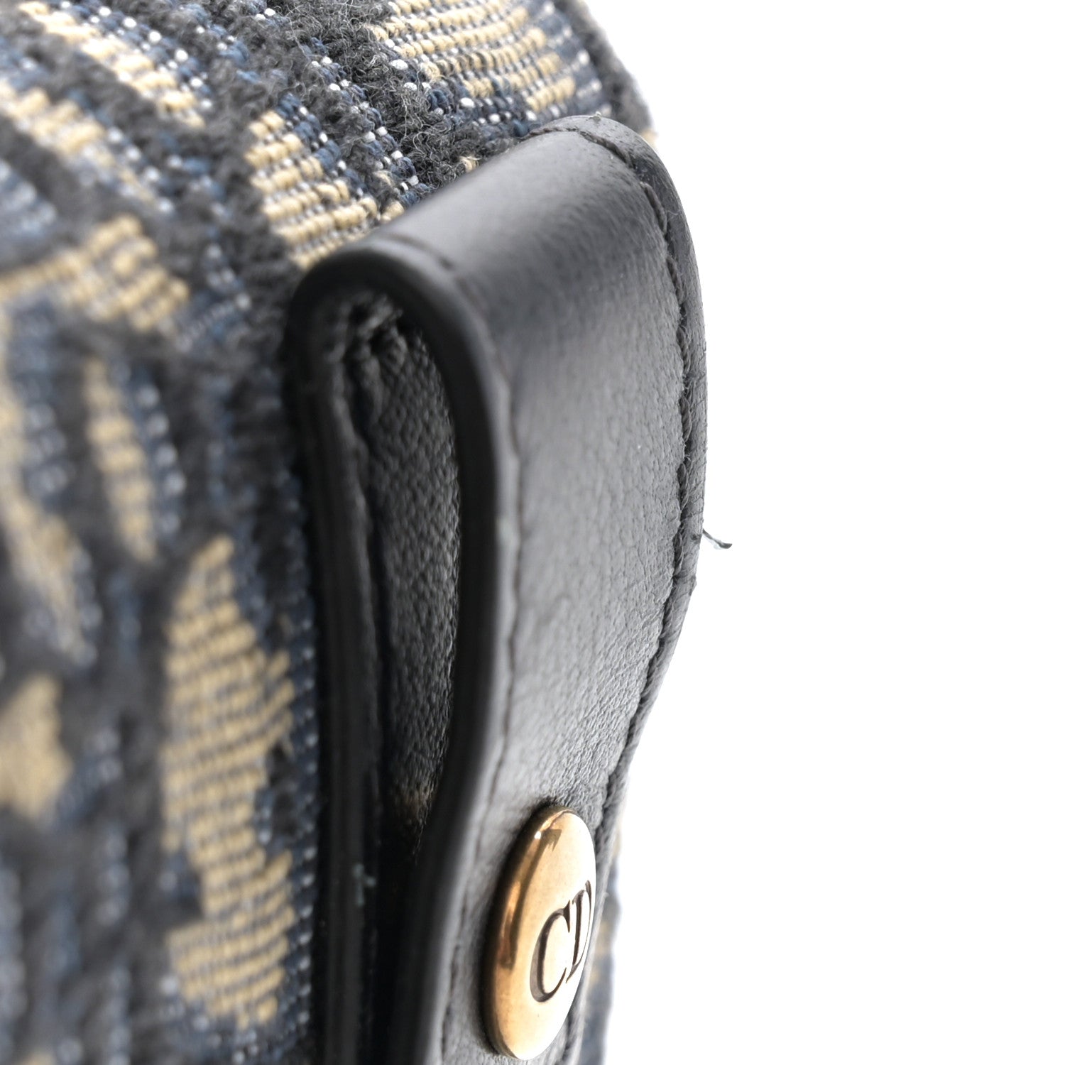 Christian Dior Oblique Saddle Belt Bag Blue 17 of 17