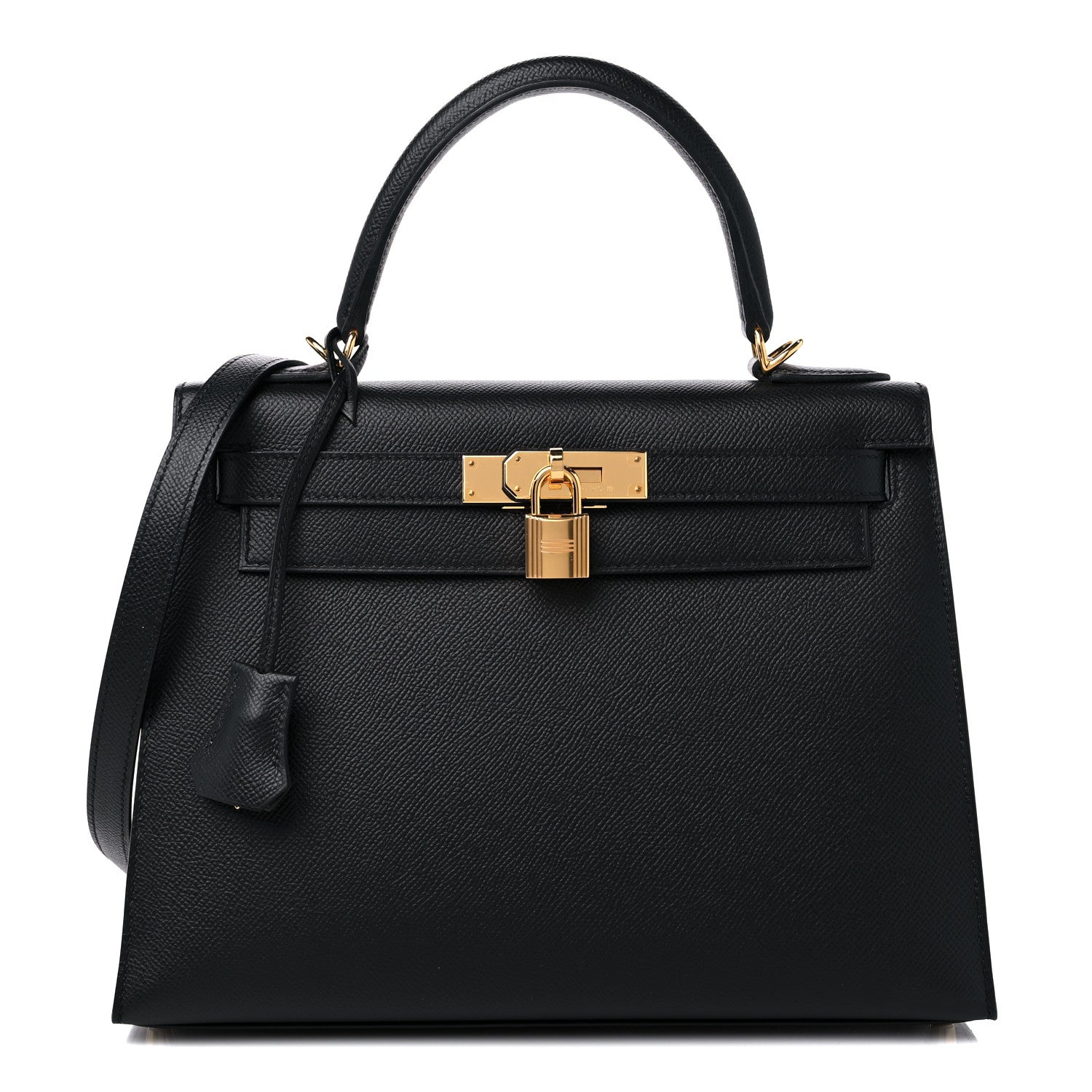 Hermes Epsom Kelly Sellier 28 Black 1 of 11