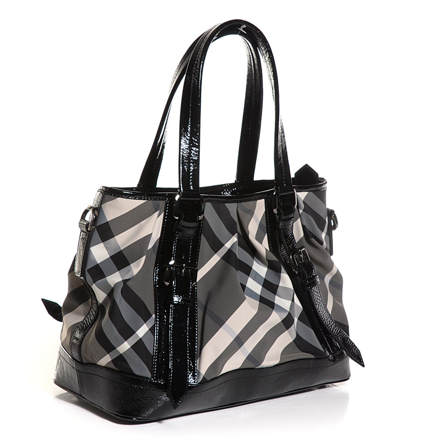 Burberry Nylon Beat Check Lowry Black 3 of 13