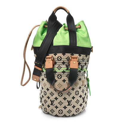Louis Vuitton Fabric Jacquard Monogram Cheche Gypsy PM Vert 1 of 11