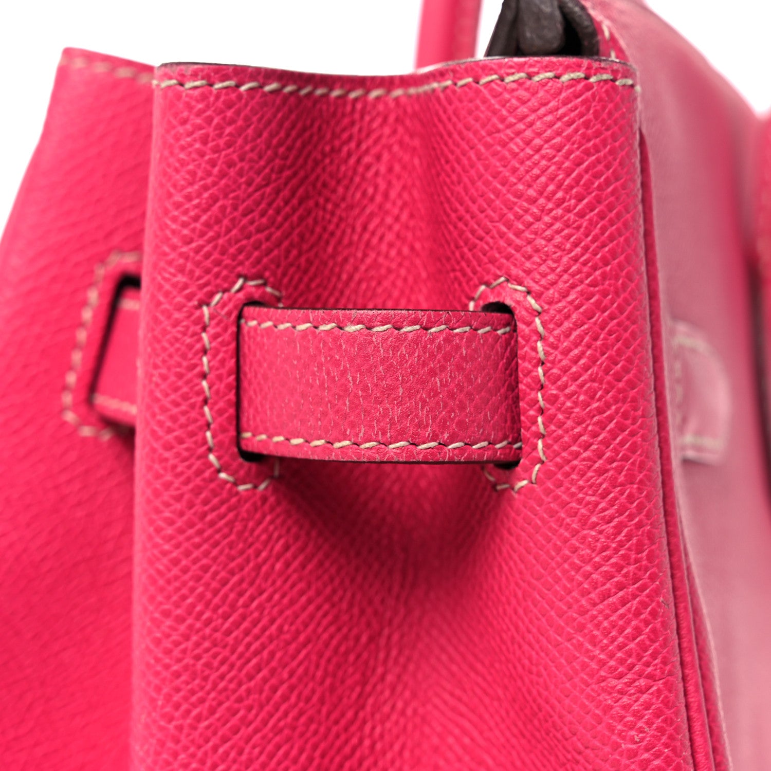 Hermes Epsom Candy Birkin 35 Rose Tyrien Rubis 39 of 51