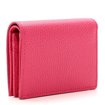 Gucci Dollar Calfskin GG Marmont Card Case Box Pink 3 of 9