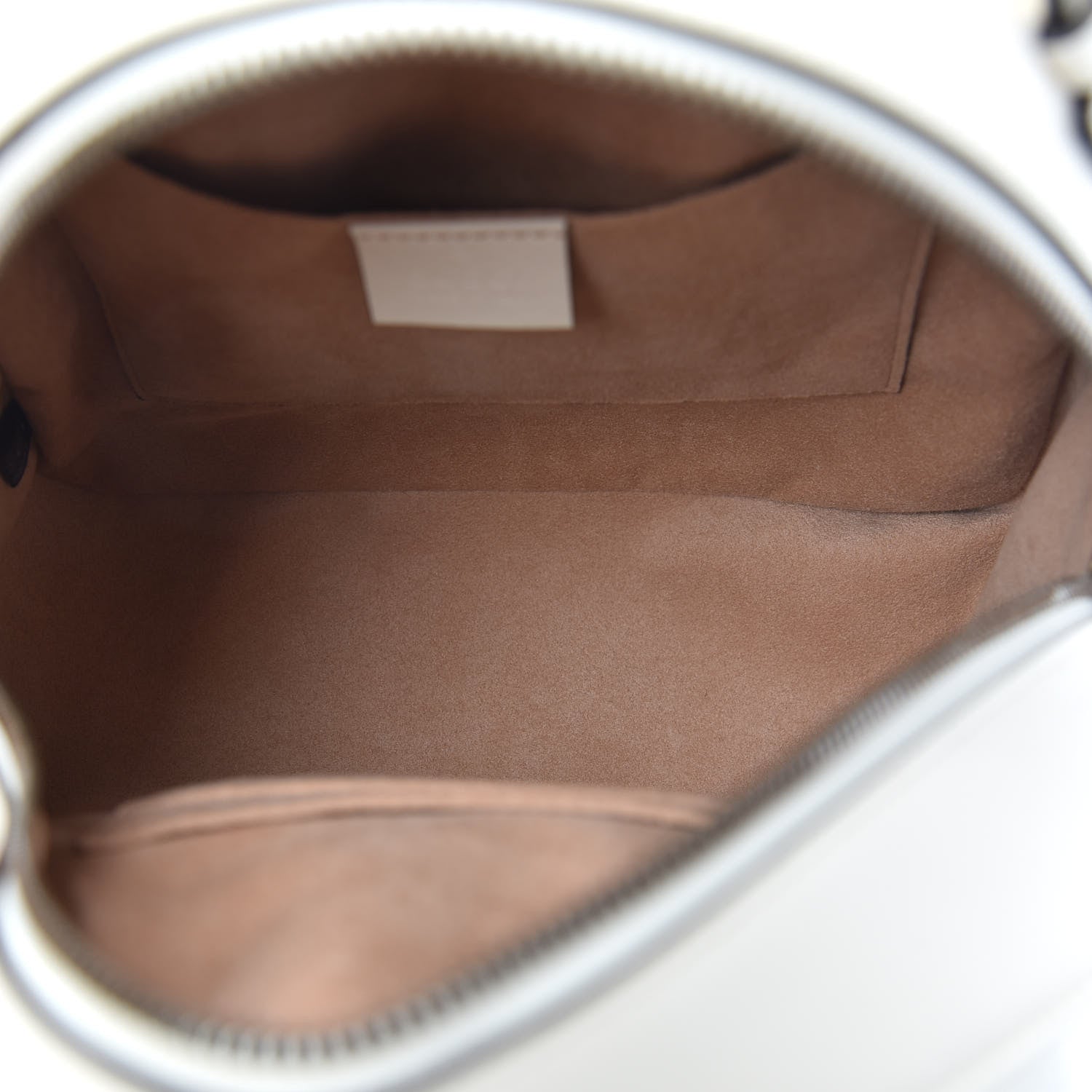 Gucci Calfskin Matelasse GG Marmont Dome Backpack White 5 of 9
