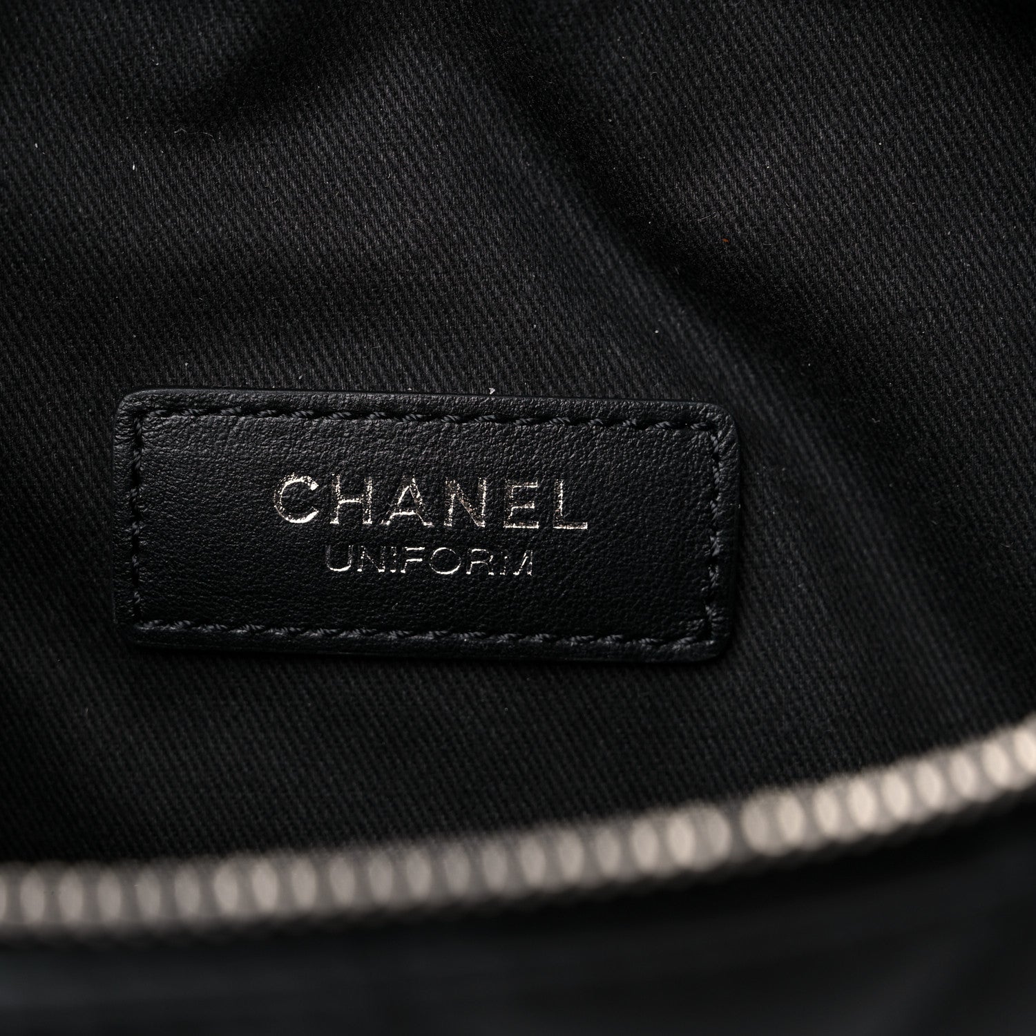 Chanel Calfskin Quilted Waist Belt Bag Black 6 of 9